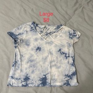 Tie dye crop top